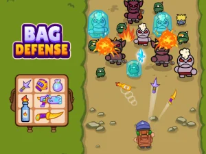 Bag Defense - Play Free Strategy Action Browser Game Online