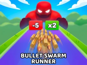 Bullet Swarm Runner - Gioca online al gioco 3D Endless Runner gratuito