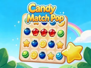 Candy Match Pop: Addictive Match-3 Puzzle Adventure