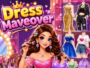 Dress Makeover - Gioca al gioco di moda e bellezza online gratuito sbloccato