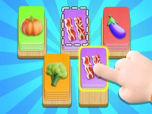 Ordinamento delle carte alimentari - Gioca a puzzle 3D online gratuiti