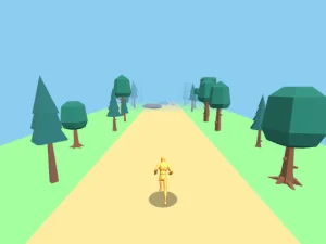 Forest Dash: gratis online 3D-eindeloze runner-game