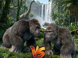 Gorilla Monster Fight - Gioca al gioco Endless Runner online gratuito