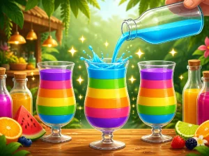 Juice Sort Puzzle - Play Free Online Browser Game