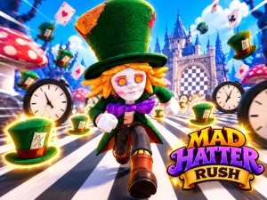 Mad Hatter Rush - Play Free Online Browser Runner Game