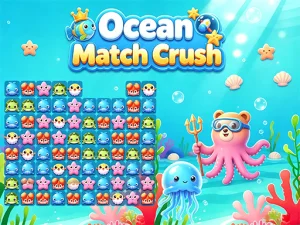 Ocean Match Crush - Play Free Online Match-3 Puzzle Game
