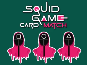 Partita di schede di memoria del gioco Squid